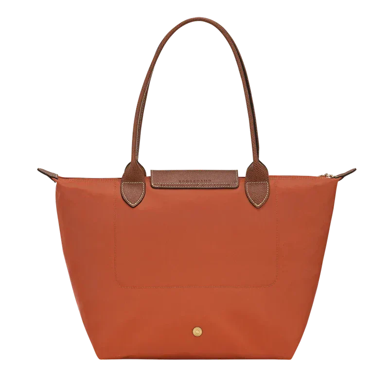 Bolso Grande Nylon Plegable, Ladrillo