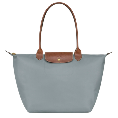 Bolso Grande Nylon Plegable, Acero