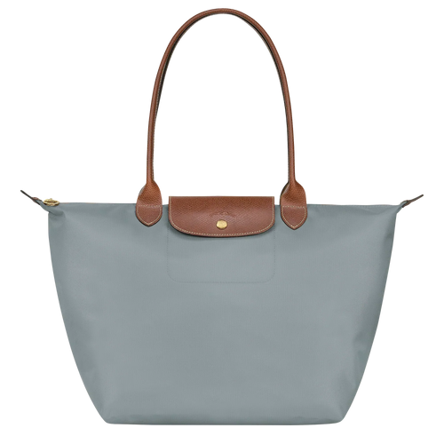 Bolso Grande Nylon Plegable, Acero
