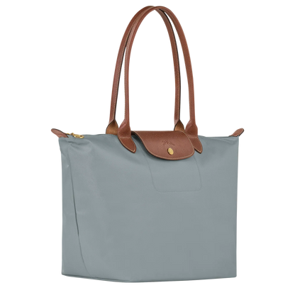Bolso Grande Nylon Plegable, Acero