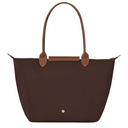 Bolso Grande Nylon Plegable, Ébano