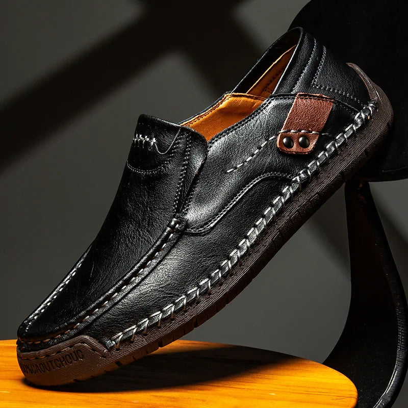 BRIXTON I Mocasines de piel